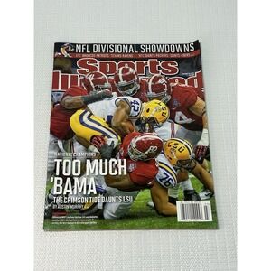 Sports Illustrated January 16 2012 Alabama NATIONAL CHAMPIONS "Too Much 'Bama"